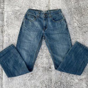 Levi's 218 Women Jeans Blue Denim Slim Straight Fit Jeans Size 16R Denizen